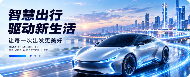 智慧出行城市 Banner