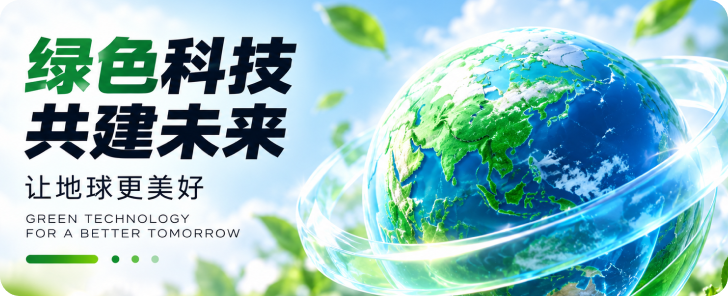 绿色科技 Banner